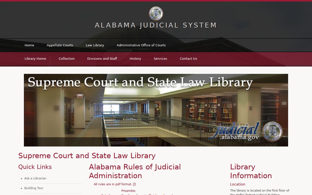 Tallapoosa County court record search judicial rules index