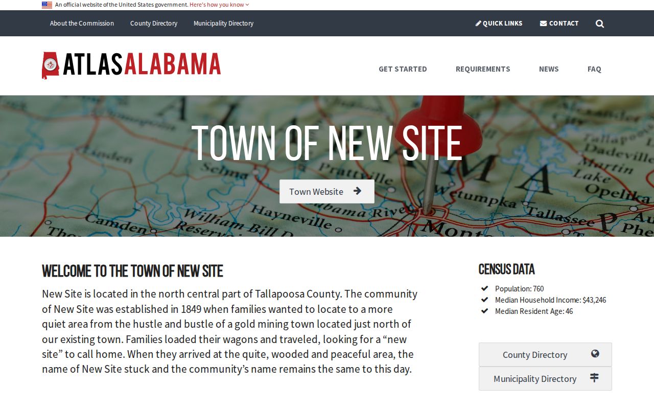 New Site docket search Town Hall contact source